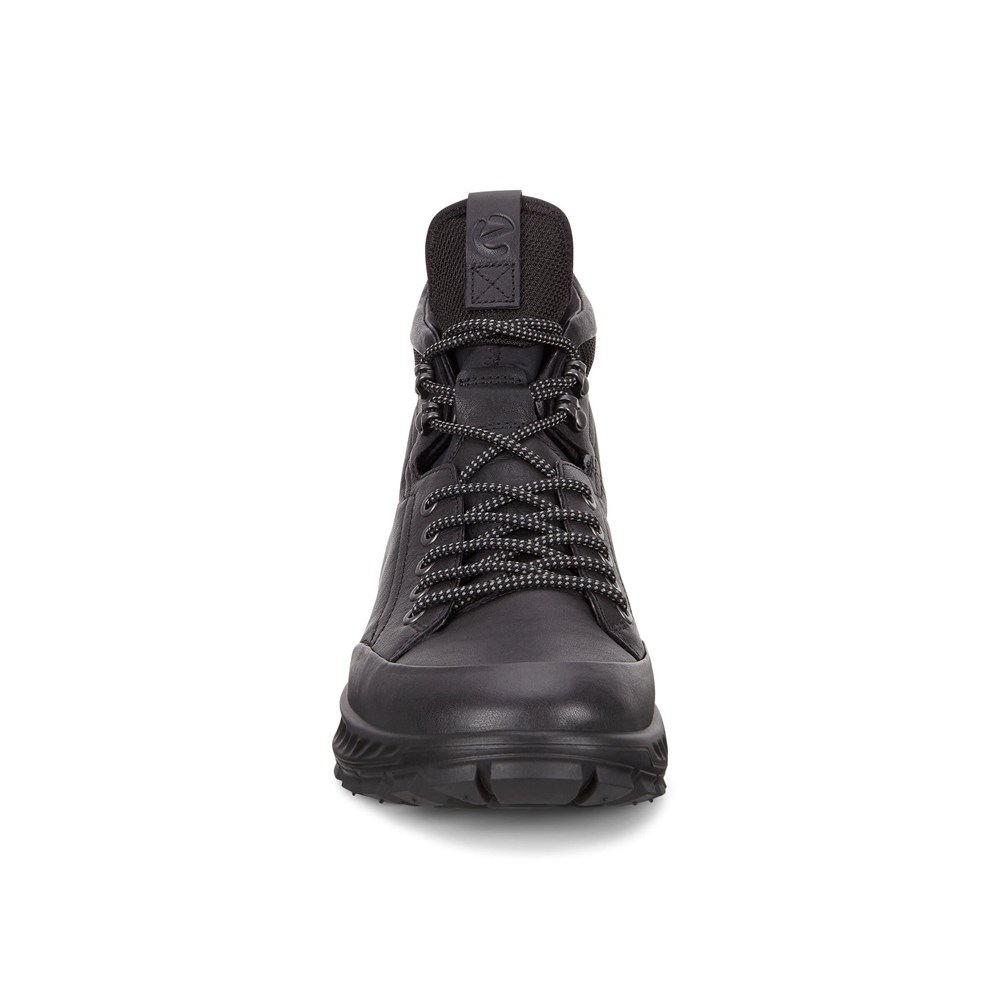 Mens Hiking Shoes - ECCO Exostrike Hydromax - Black - 2674CVGWR